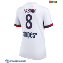 Fotballdrakt Dame Paris Saint-Germain Fabian Ruiz #8 Bortedrakt 2025-26 Kortermet